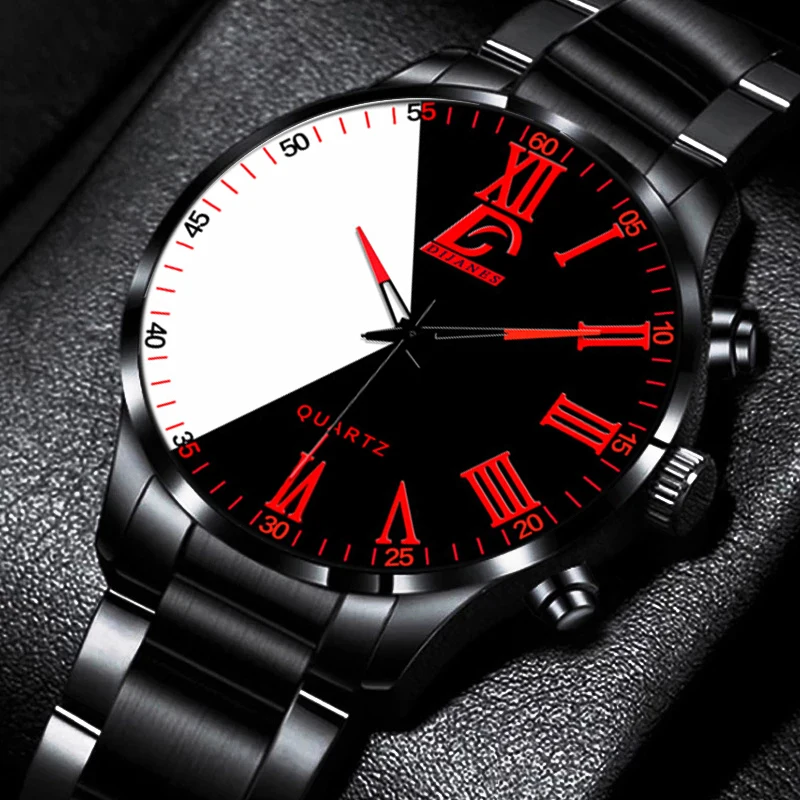 

reloj hombre 2022 Brand Luxury Business Mens Watchs Stainless Steel Quartz Wristwatch Male Sport Leather Clock relogio masculino