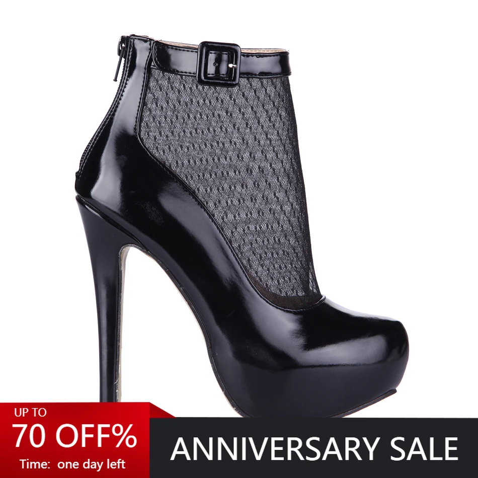 

CHMILE CHAU Fashion Party Mid-Calf Boots Women Stiletto High Heel Zapatos de Vestir Media Pierna Botas Zapatos Mujer 3463BT-m1