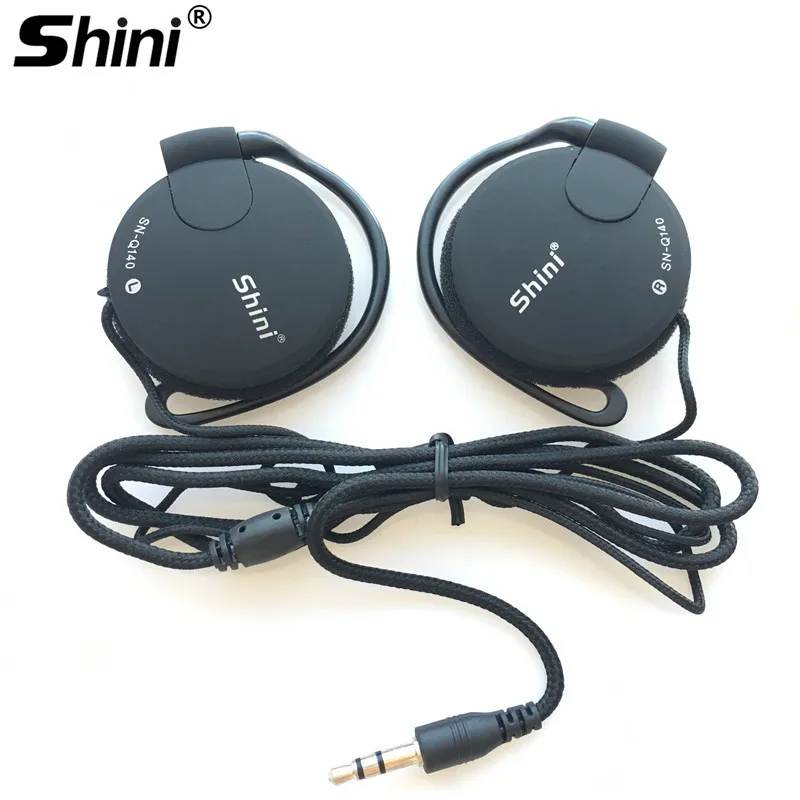 

Super Bass Headphones Adjustable Ear Hook Headset 3.5mm Sports Earphone Wired Earpiece For Mp3 Player Computer Mobile Telephone