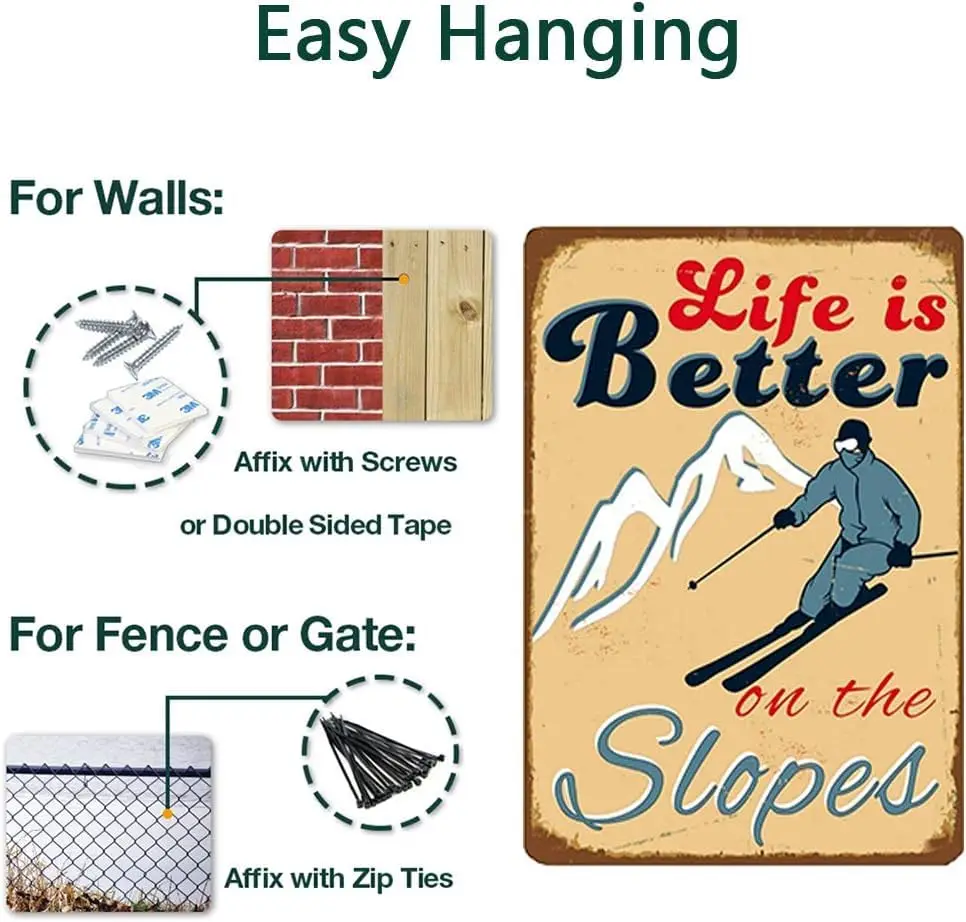 Металлический жестяной знак с зубцами деревья природный Винтаж для мужчин и