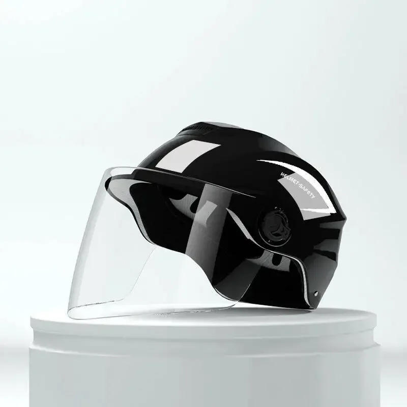 Дышащая Солнцезащитная шляпа мотоциклетный шлем на все сезоны с педалями защита