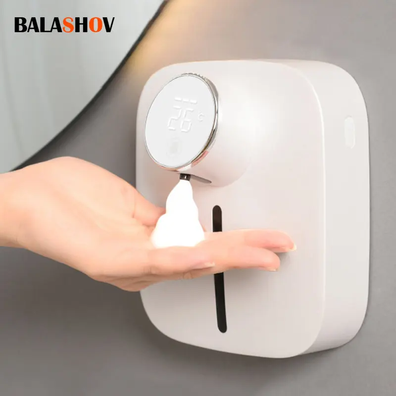 

Smart Soap Dispenser Infrared Automatic Sensor Touchless Foam Machine Hand Sanitizer Foam Soap Dispenser Foy Home Outdoor