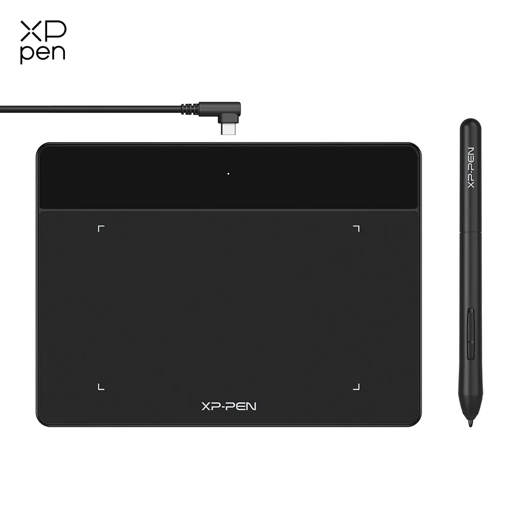 XPPen Graphics Tablet Deco Fun XS Digital Drawing Pen Tablet with 8192 Levels for OSU Online Education Windows Mac