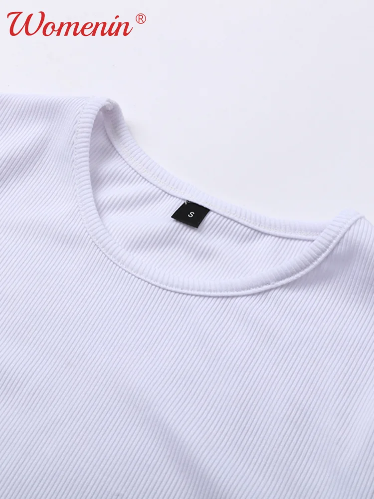 Женские сексуальные Стильные укороченные топы с бахромой Осенние облегающие