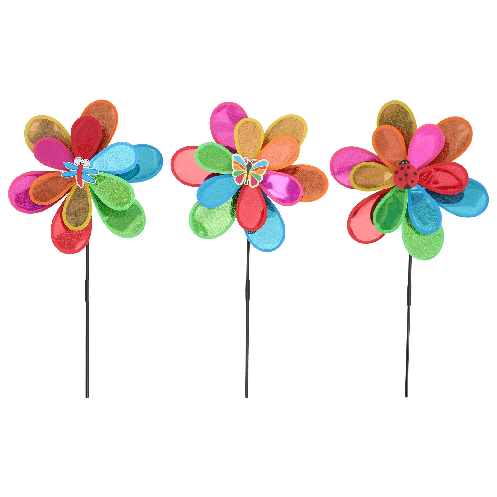 

Windmill Wind Pinwheelgarden Toy Pinwheels Sunflower Kids Rotary Fans Patio Party Metal Decoration Lawn Decor Outdoor Small