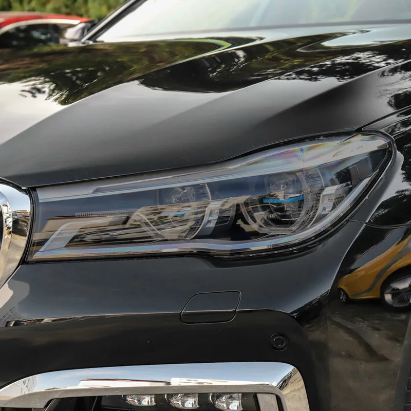 

Защитная пленка ТПУ для автомобильных фар, оттенок дымчатого черного цвета, стикер для BMW F30, F31, G20, F10, F11, G30, F40, F32, F22, F36, F07, F34, G32, G11, G15
