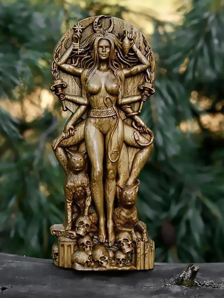 Статуэтка алтаря из смолы статуэтка греческой совы богини храм садовые