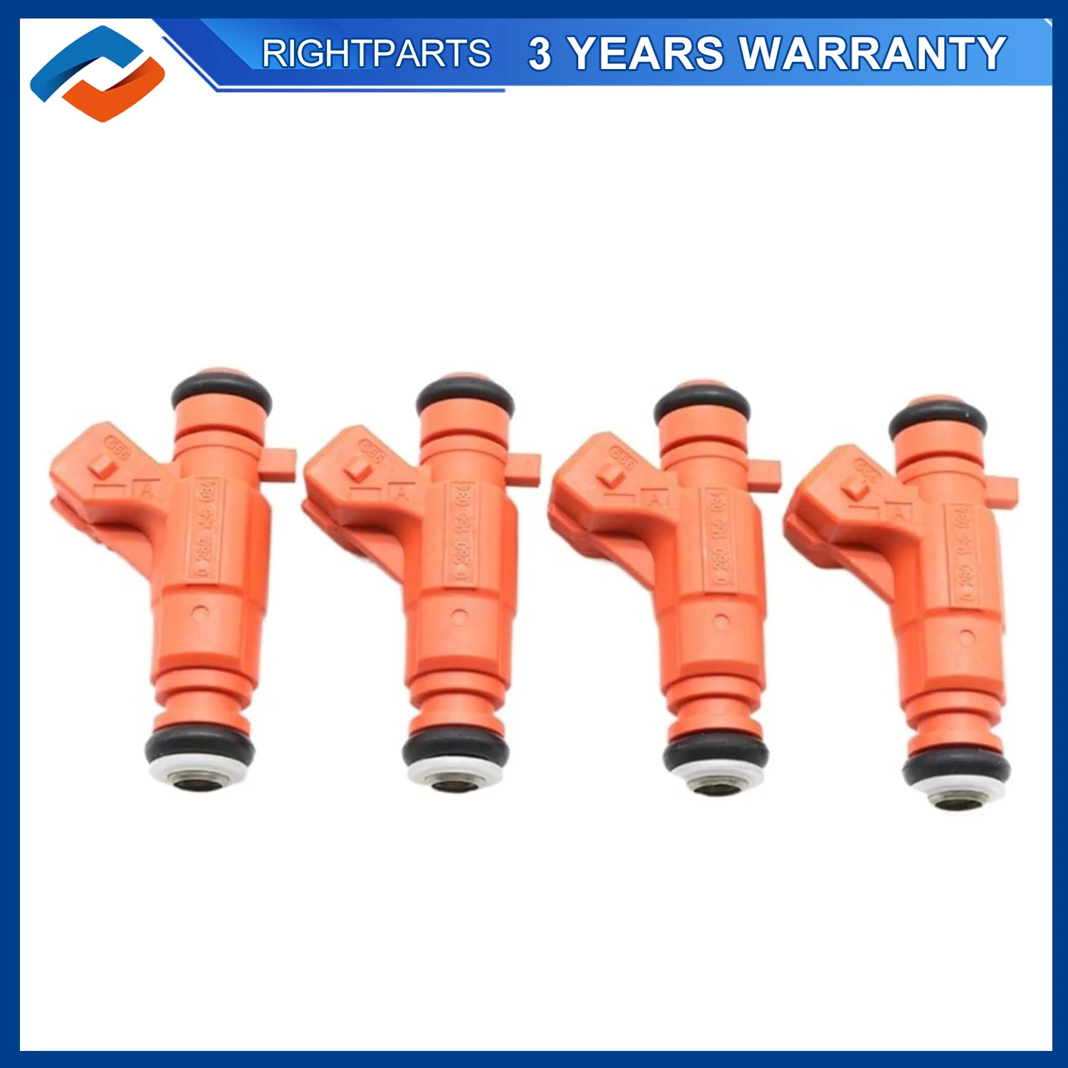 Фото 4 шт. топливные форсунки для Citroen C2 C3 Xsara Berlingo Peugeot 206 307 1007 Partner 1,6 16 В 2000-2014 0 280 156 034 0280156034 №1