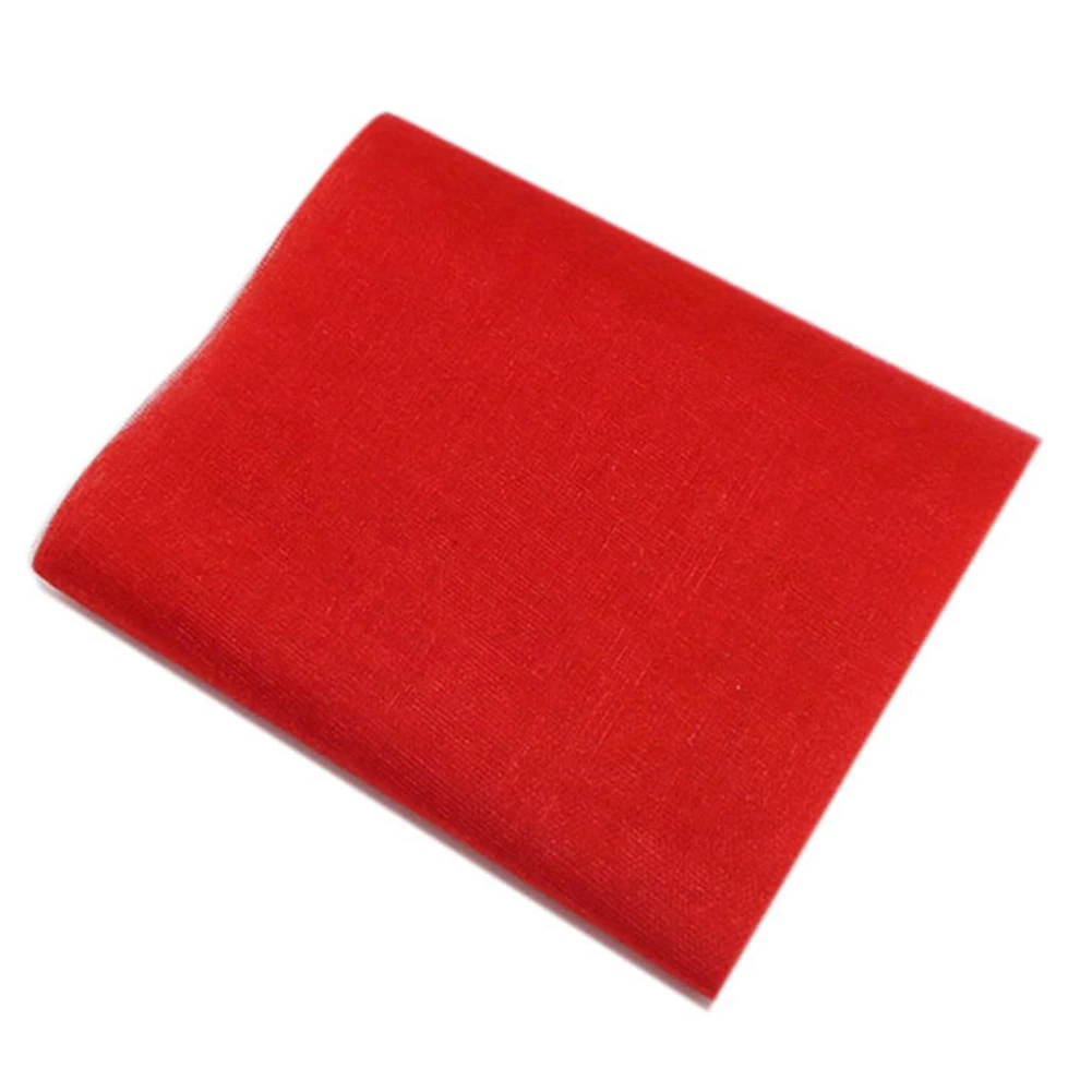 Прозрачная Тюлевая ткань органза сделай сам для украшения свадебной вечеринки 5