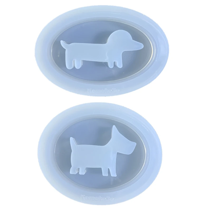 

Sausage Puppy Silicone Epoxy Resin Mold DIY Keychain Pendant for Bag Decor