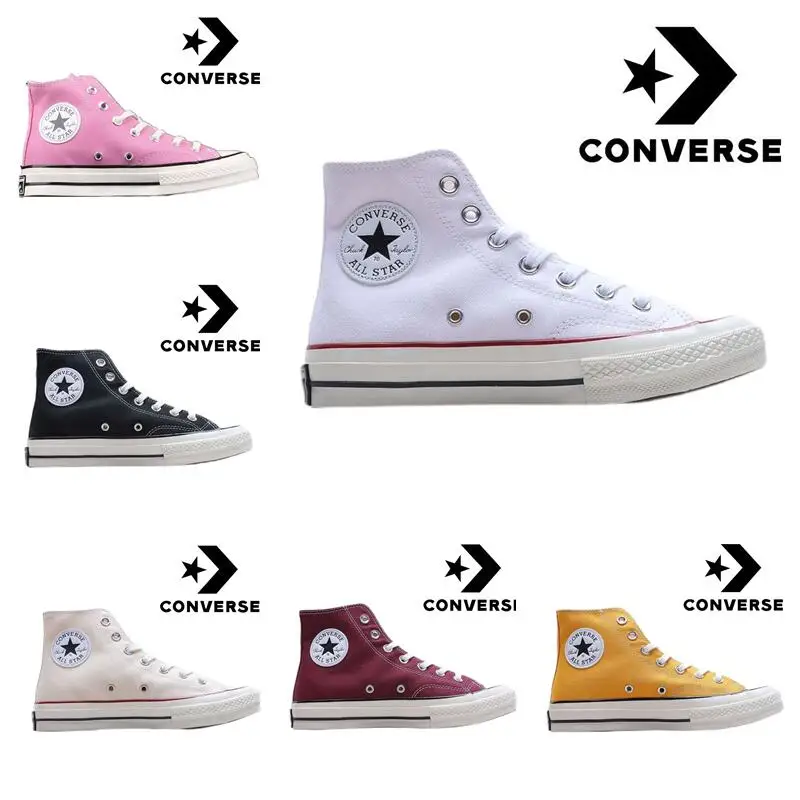 

New All Star 70s Student Comfort Flat Shoes Unisex Classic Sports Shoes Durable White Flat Shoes Couple High Top