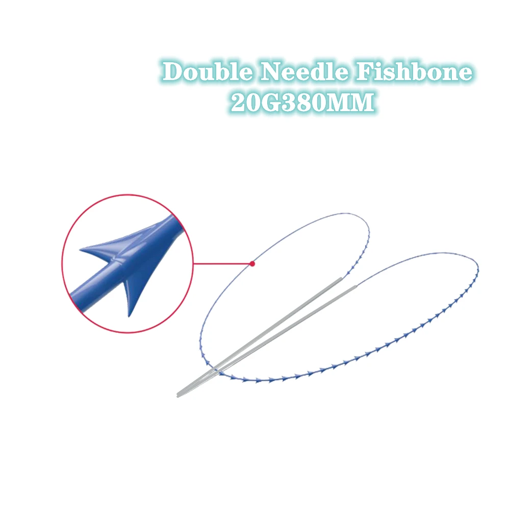 

2022 Korean raw materials and low price nose line 19g pdo stuffed nose belt L-shaped needle nose line