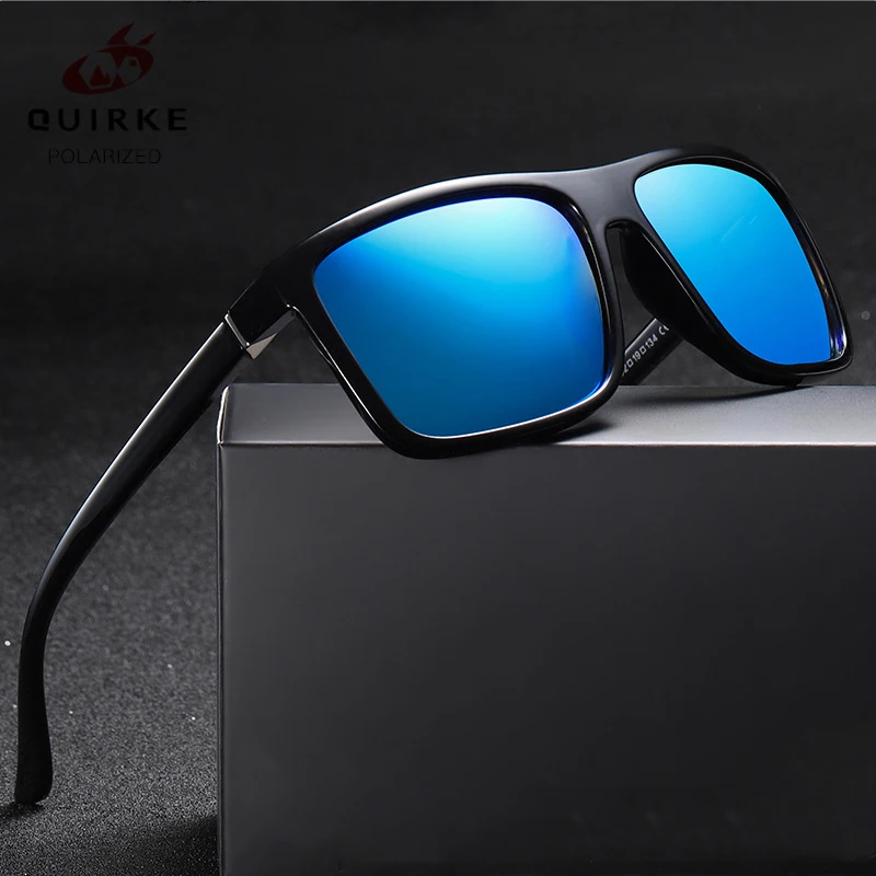 

Brand Design Square Polarized Sunglasses For Men Fashion Vintage Luxury Male Car Driving Beach Fishing UV Protection Sun Glasses