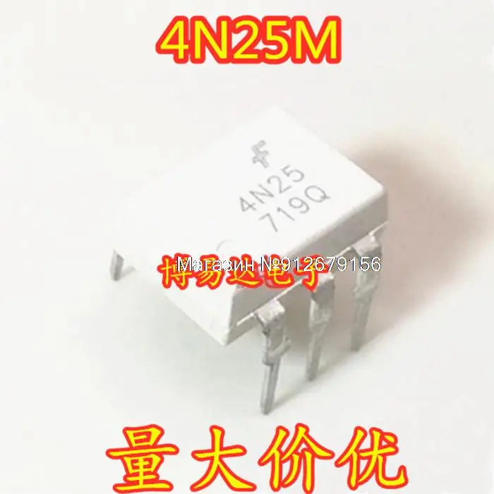 

50 шт./лот 4N25 4N25M DIP-6