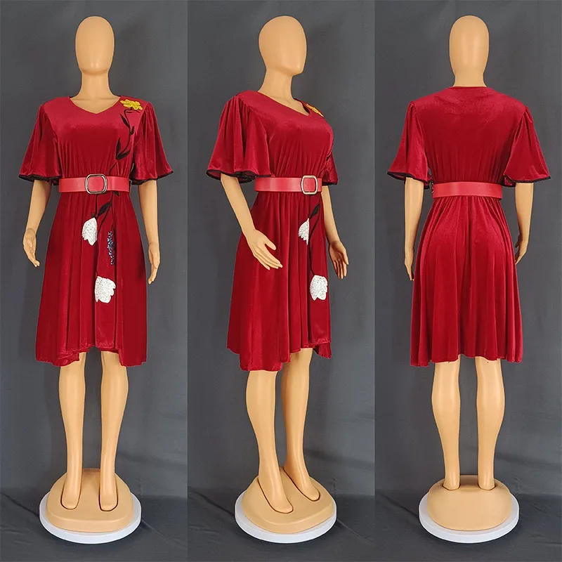 Рисунок 5 - Бархатные африканские платья для женщин