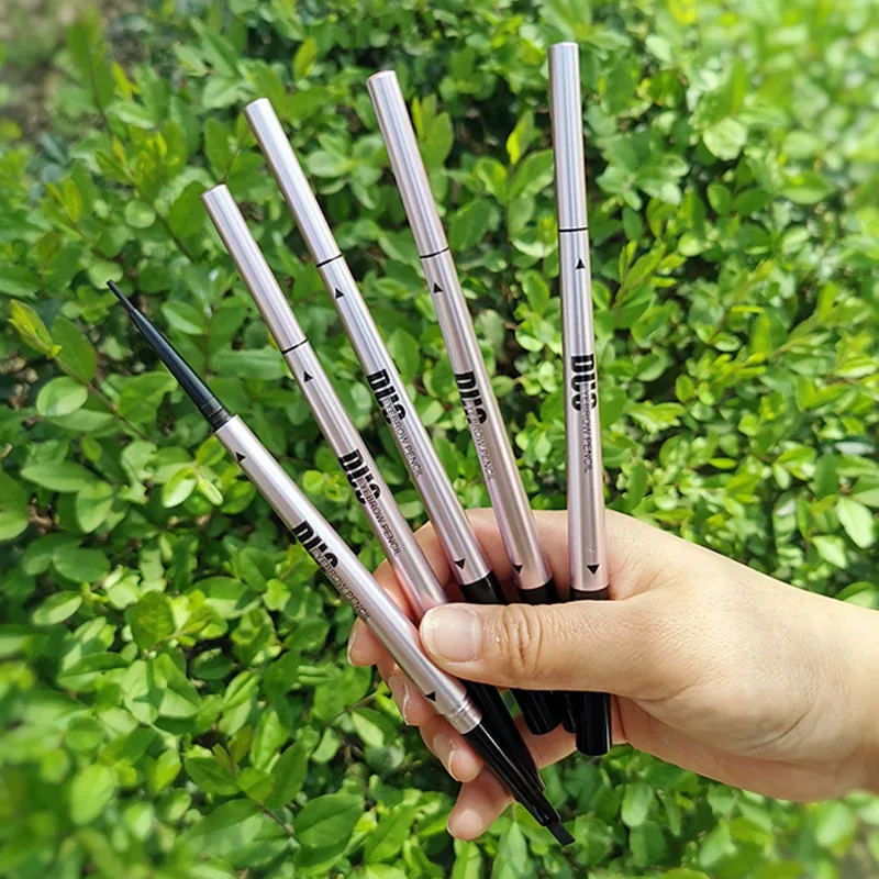

Double-head Eyebrow Pencil Natural Wild Brows Shaping Drawing Waterproof Long-lasting Sweat-proof Easy Coloring Makeup Tool 1pcs