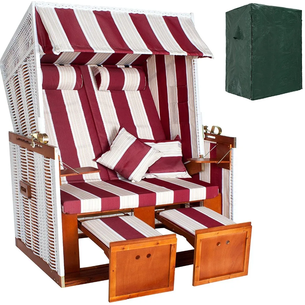 SUNLIFE-пляжное кресло для Балтийского моря на 2-3 места в сборе кирпичная Краска