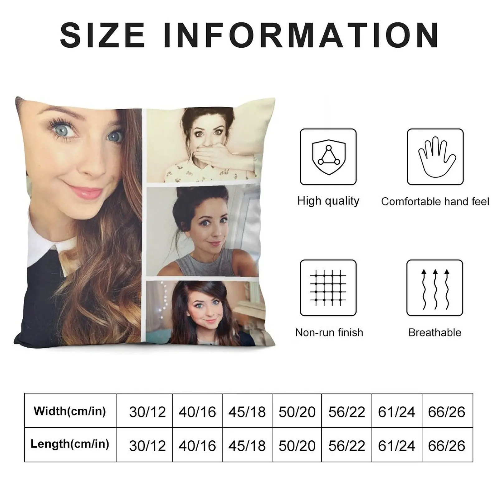 Zoella коллаж осенняя декоративная подушка для дивана