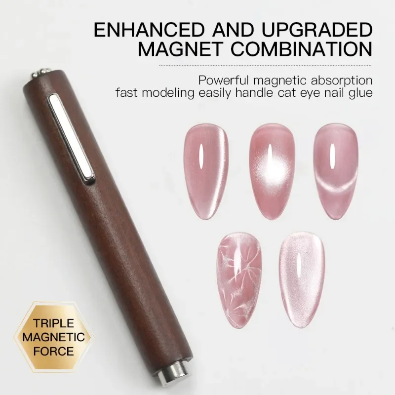 Магнит с несколькими узорами для ногтей магнитный камень три в одном сильный