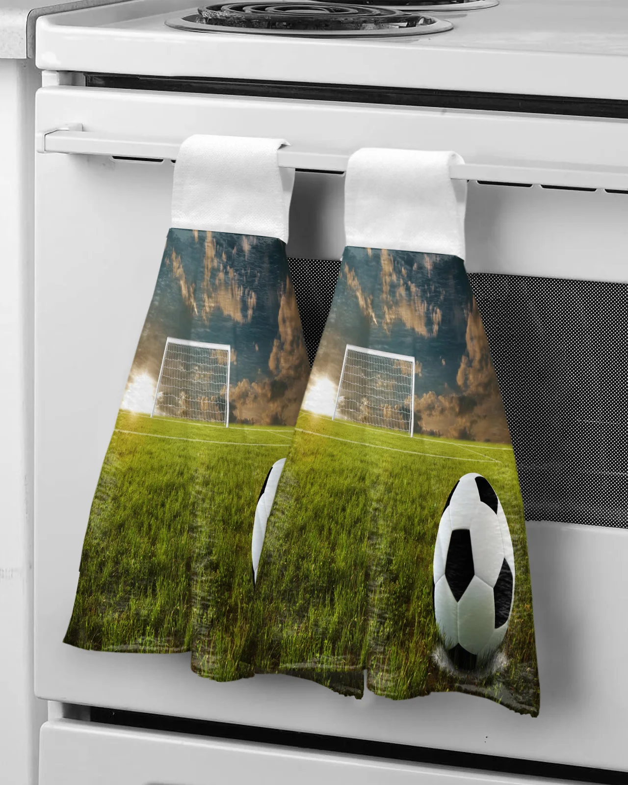 Bathroom Absorbent Soft Children's Hand Towel Table Cleaning Cloth