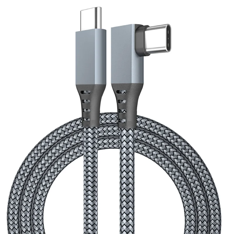 

3m 10FT Oculus Quest2 Link Game Cable Nylon Braided VR Glasses Cable Computer Game Data Cable USB TO Tytp-c Black