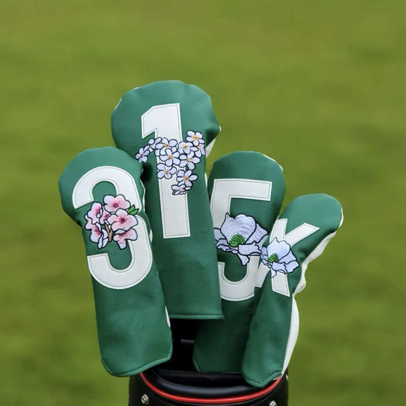 Club #1 #3 #5 Wood Head Covers Driver Fairway Woods Cover Pu