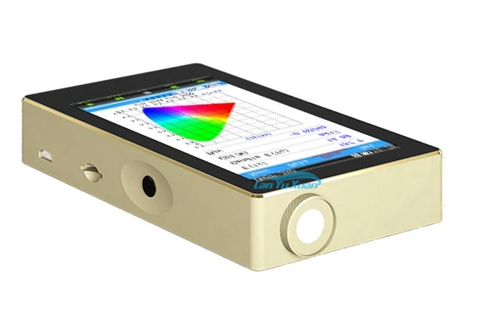 

Hopoocolor OHSP350C ручной спектрометр, измеритель освещения CCT CRI Lux