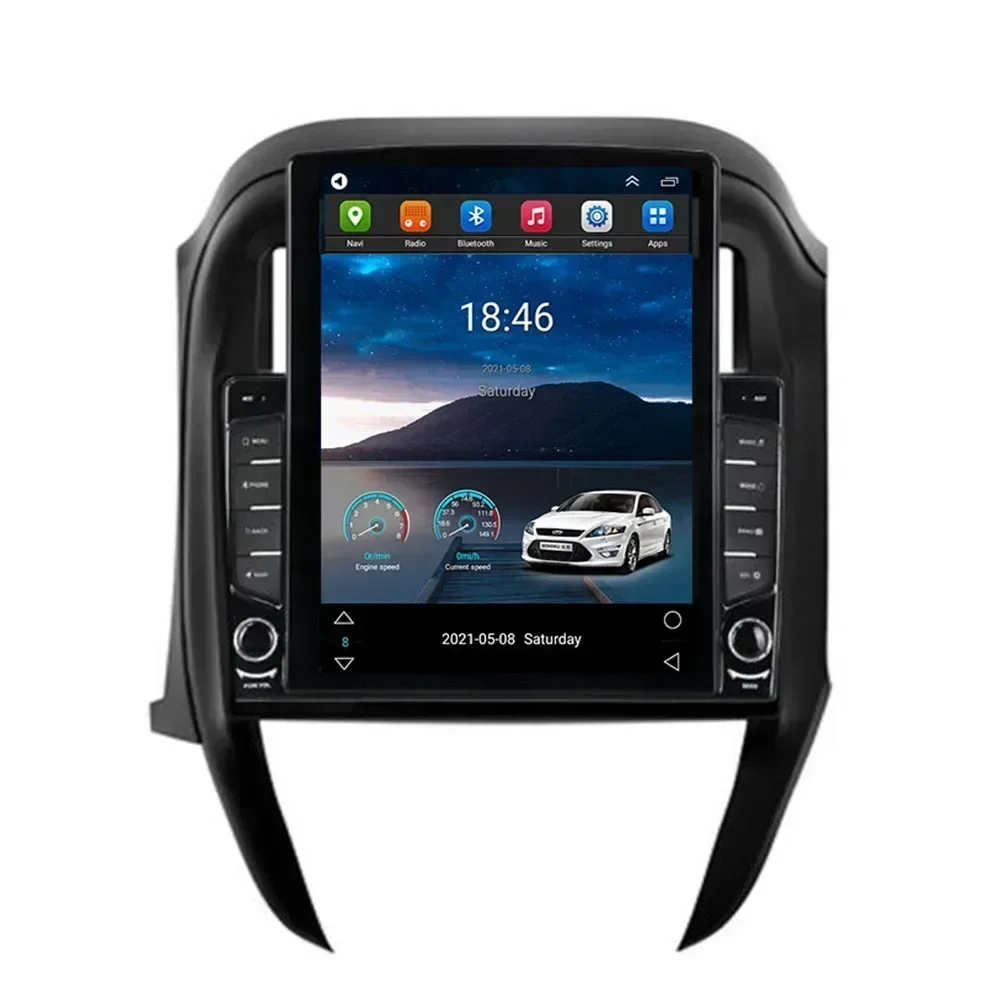 Автомобильный радиоприемник Tesla Style 2 Din Android 13 для Nissan Sunny 2017-2019–2035 Мультимедийный
