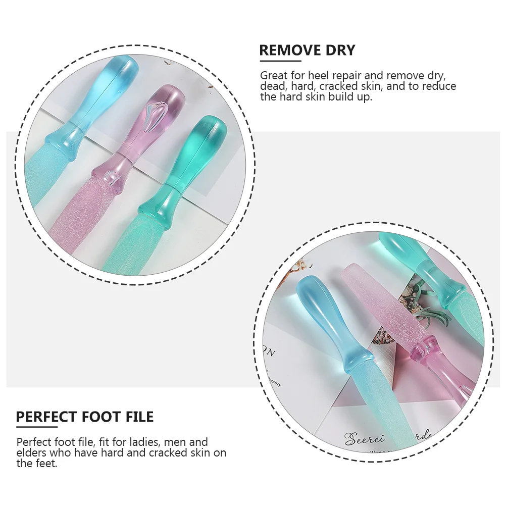 5 шт. инструменты для педикюра с трещинами и сухим удалением ног пилка рашпиль