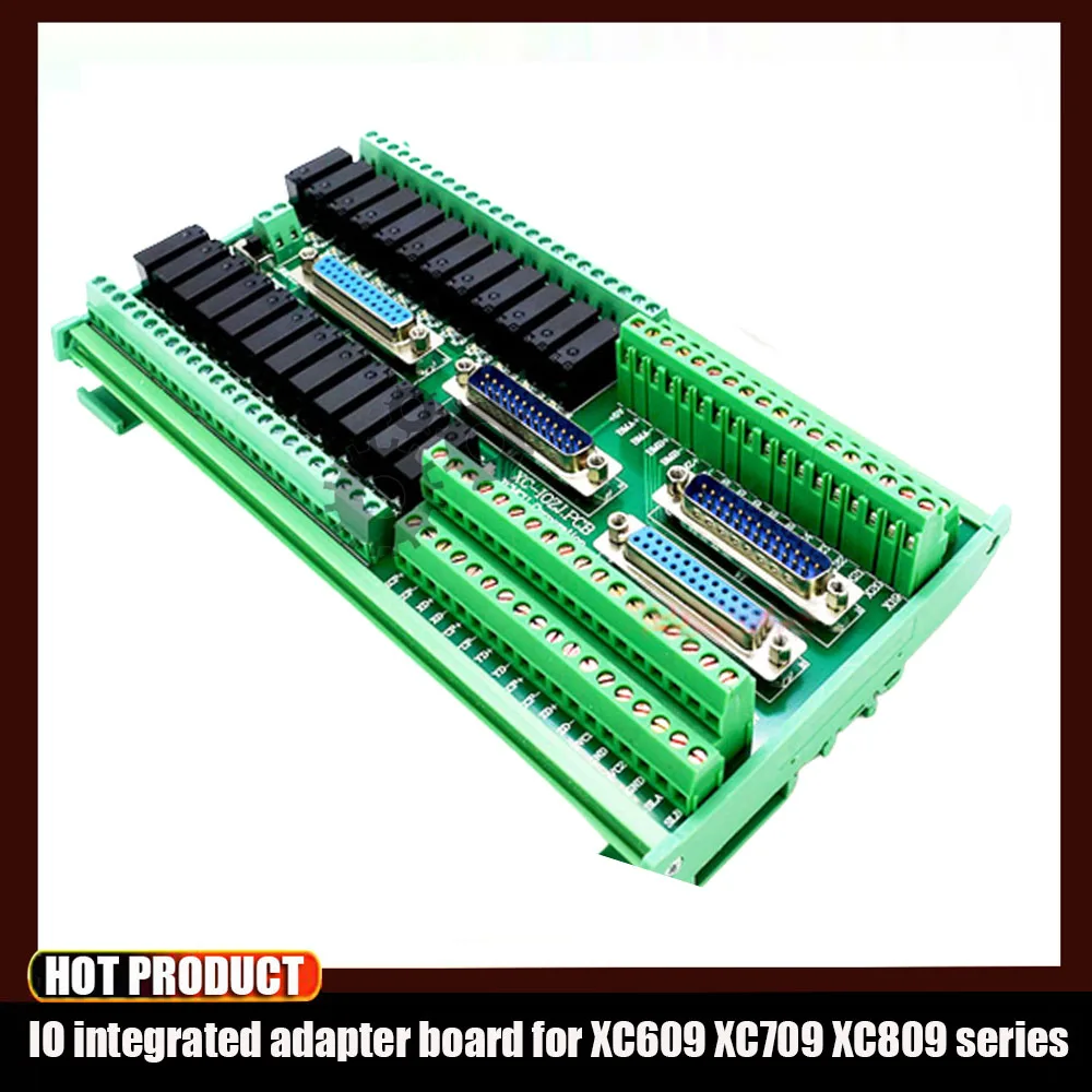 Io Board Integrated Adapter Board With 4pcs Db25 Parallel Port Cable For Xc609m Xc709m Xc809m Xc609d Xc709d Xc809d Xc609t/xc809t