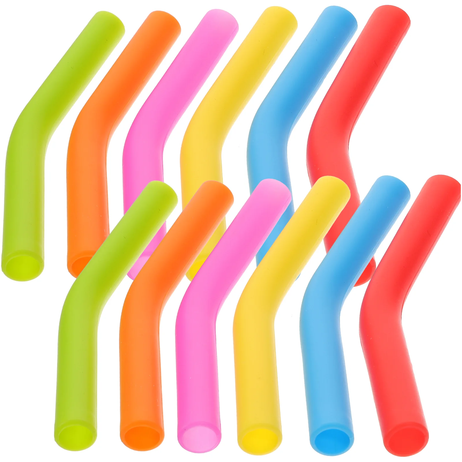 

Stainless Steel Straw Cover Silicone Tip Covers Straws Tips Metal Drinking Rubber