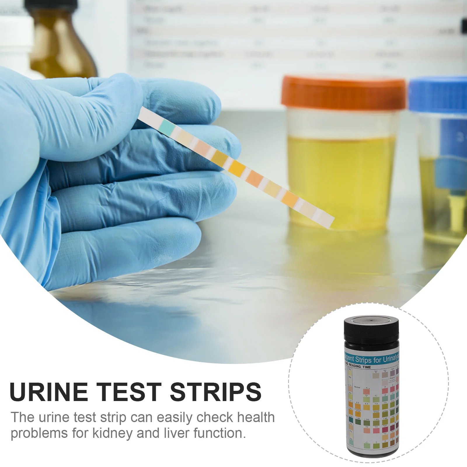100 шт. фрезические тест-полоски для мочи людей бумага тестирования протеиновый