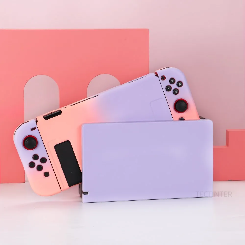 

Anti-Scratch Protective Case Cover for Switch Gamepad Case compatible Nintendo Switch Hard Shell for NS charging dock