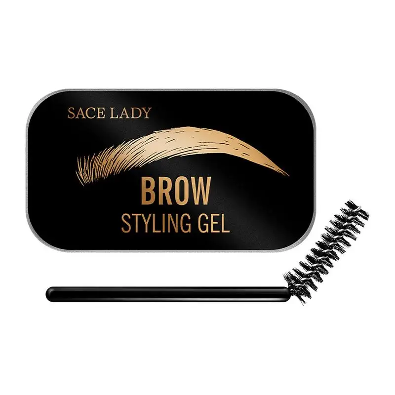 

Набор мыла для бровей, натуральное долговечное мыло для бровей, твердый прозрачный гель для бровей с 3D защитой от пятен, набор для укладки, н...