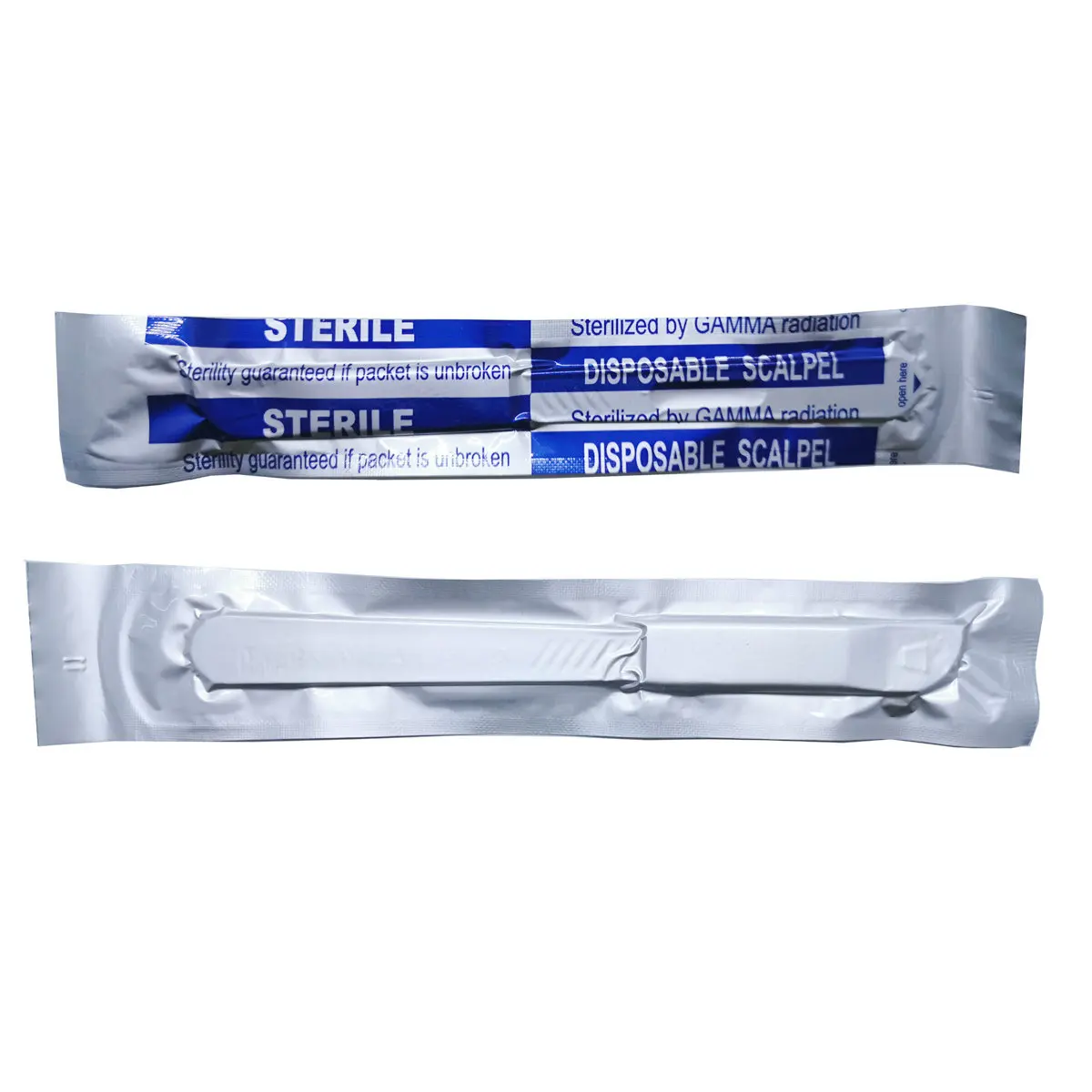 Асептические одноразовые 10 # круглые Скальпели 11 точечные для хирургической кожи