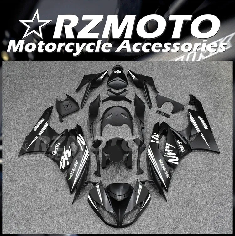

Новый комплект обтекателей из АБС-пластика подходит для Kawasaki Ninja ZX-6R ZX6R 636 599 2009 2010 2011 09 10 11 12 комплект обтекателей черный матовый