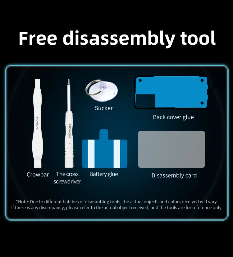 Аккумулятор NOHON для Xiaomi Redmi Note 11 Pro 5080 мАч