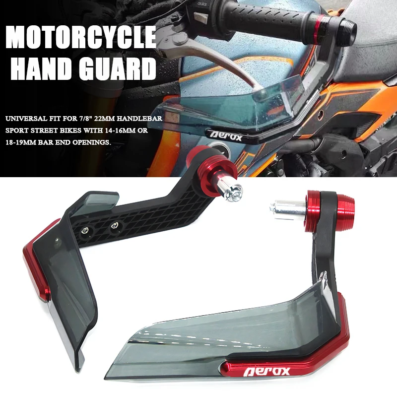 

Motorcycle Handle bar Grips Brake Clutch Levers Guard Protection Windproof For YAMAHA AEROX 155 AEROX155 2015-2020