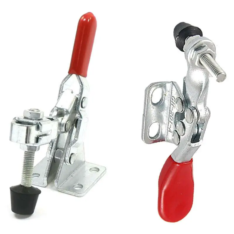 

4x Toggle Clamp GH-201A 201-A Horizontal Hold Quick Hand Set Kit Fittings New
