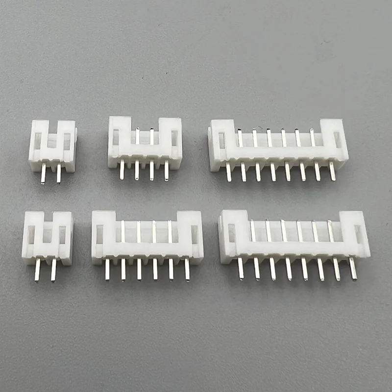 

50pcs JST PH 2.0 2P 3P 4P 5P 6P 7P 8P 9P 10P 11P 12 pin Header 2.0mm male material PH2.0 2mm Connectors Leads PH-A straight pins