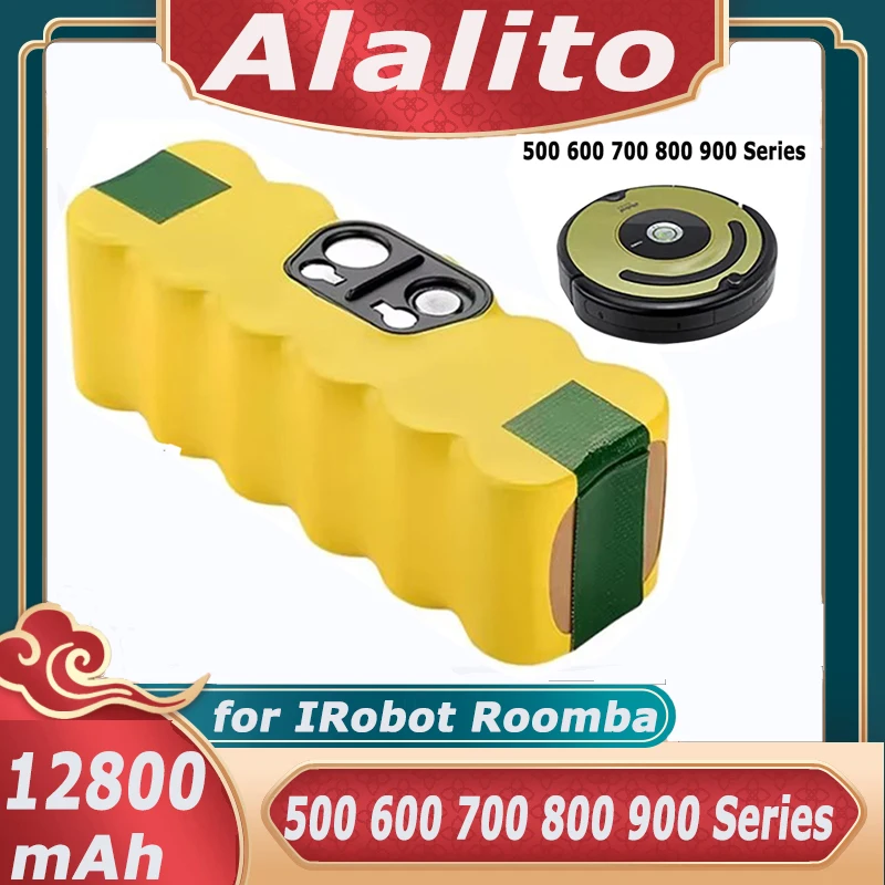 Фото Аккумулятор 14.4V 6500mAh для роботов-пылесосов iRobot Roomba серий 500, 600, 700, 800, 900, 521, 530, 531, 550, 540, 545, 630, 631, 760, 780, 860 №1