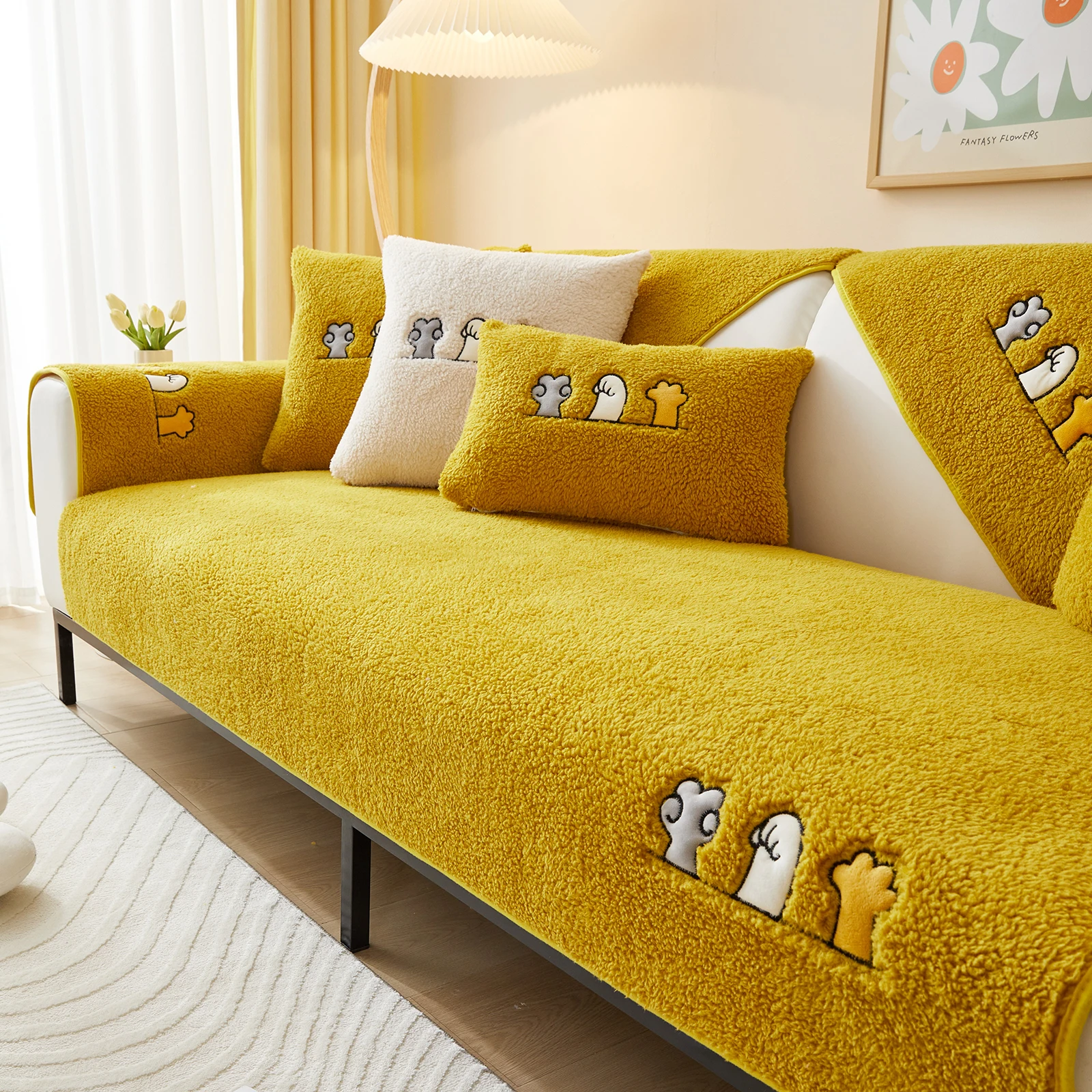 

Чехол для дивана из полиэстера