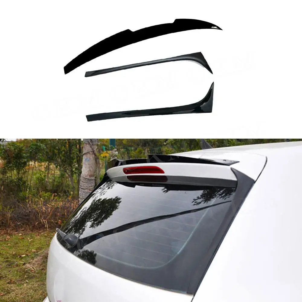 

ABS Gloss Black MK7 Car-styling Rear Side Window Winglet Rear Spoiler for Volkswagen VW Polo Standard 2011-2018 Not For GTI R