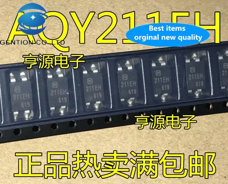 

10pcs 100% orginal new AQY211EH silk screen 211EH SOP4 professional optocoupler DIP4