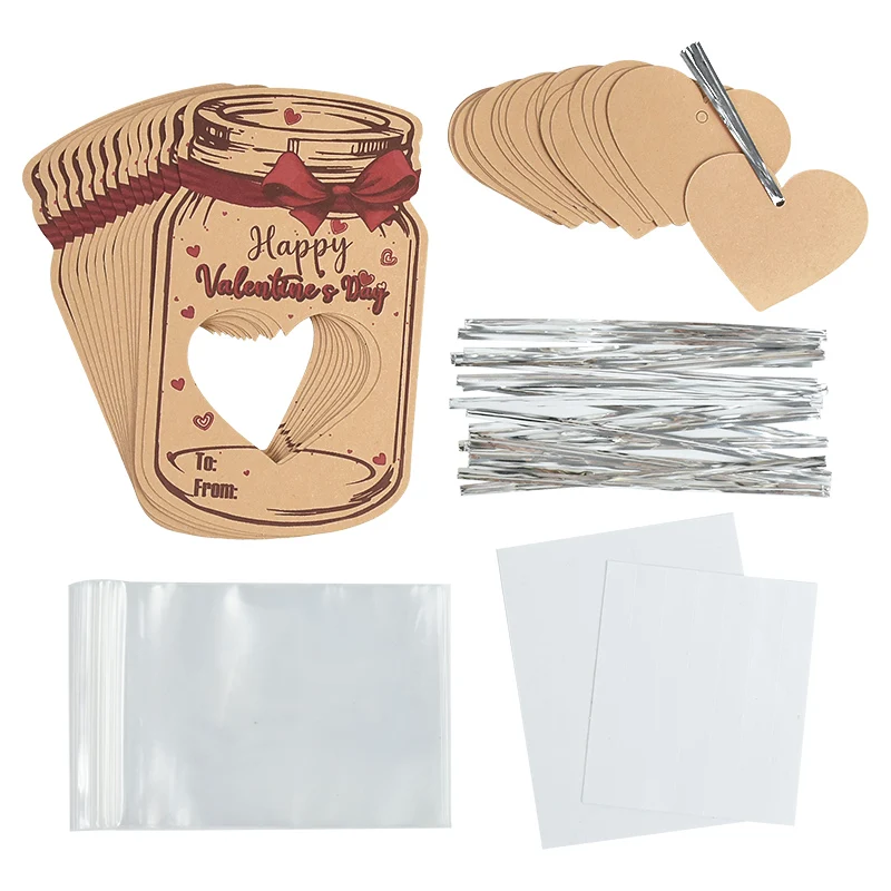 

Открытки на День Святого Валентина YONGSNOW, набор из 4 штук