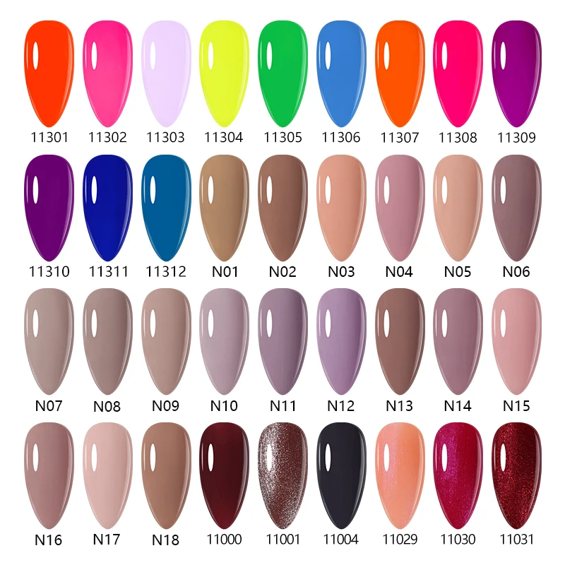 Arte Clavo 15 мл Весенне-летний цветной гель-лак для ногтей Hybrid LED Gel Lak Fresh Bright Nails Art UV Vernis