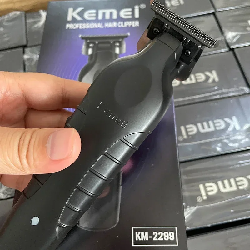 Мужская машинка для стрижки волос от Kemei профессиональная электрическая