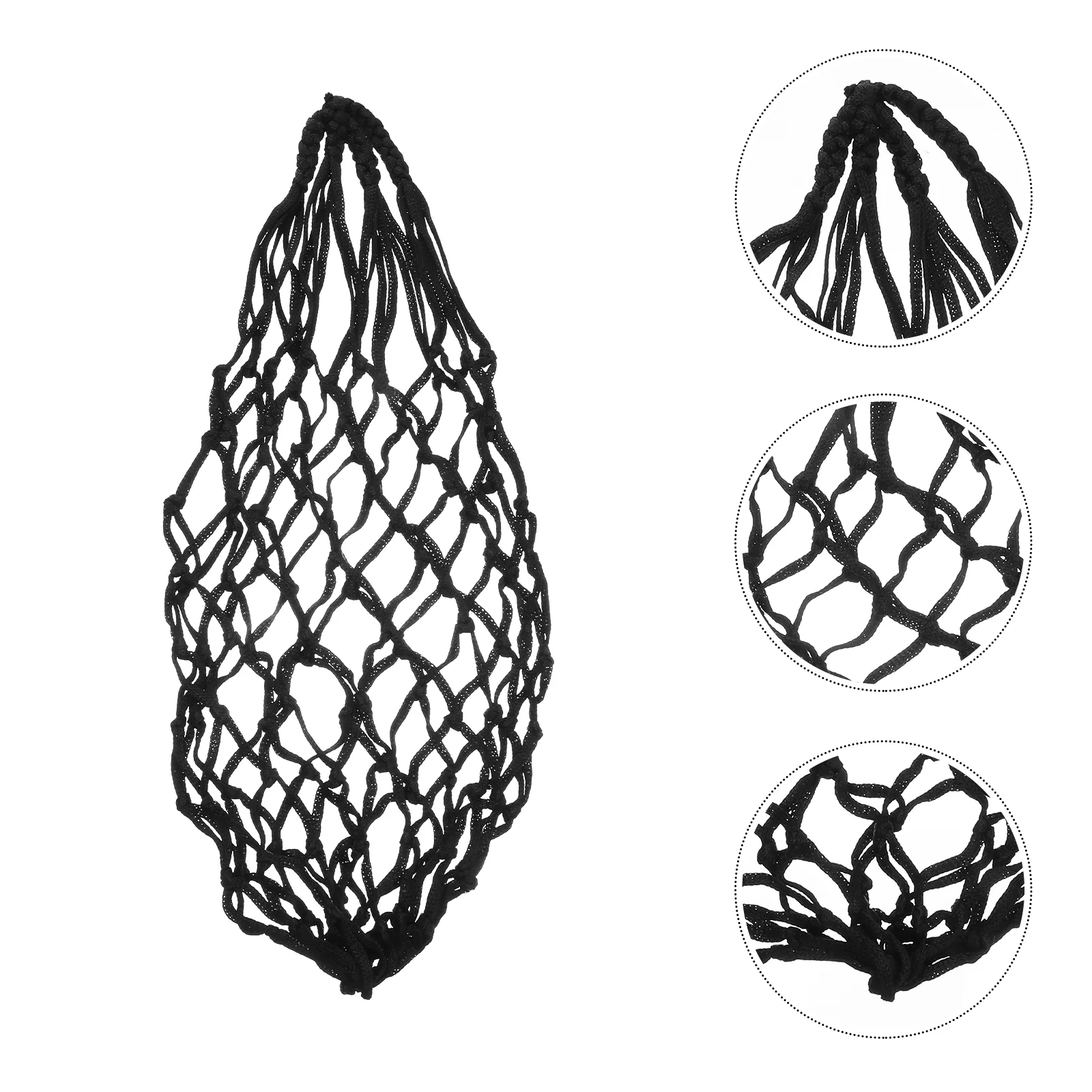 

Vegetable Feeding Bag Large Parrot Toys Woven Storage Pouch Goat Treat Feeding Tool Nylon Mesh Chicken Feeder Slow Feed Hay Bag