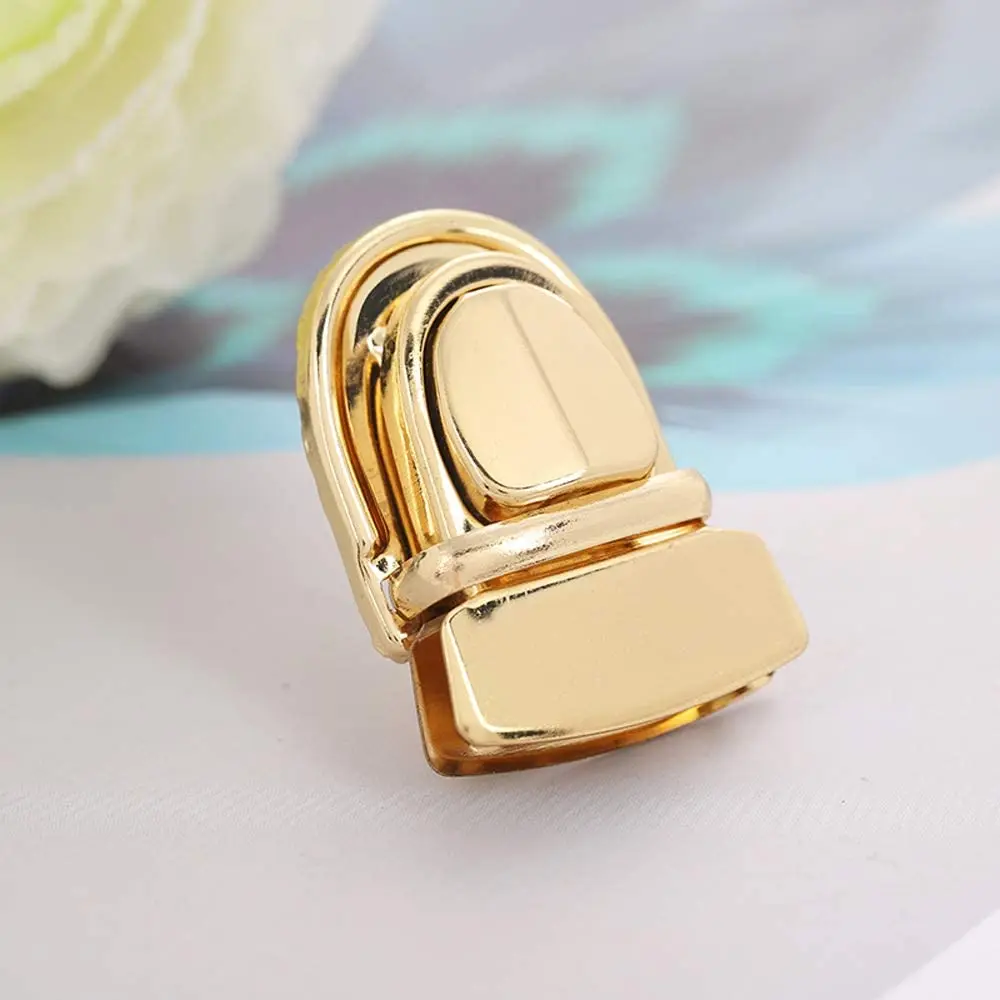 5pcs Metal Locks Bag Clasp Catch Buckles for Handbags Shoulder Bags Purse Totes Closures Snap Clasps DIY Craft Bag Accessories