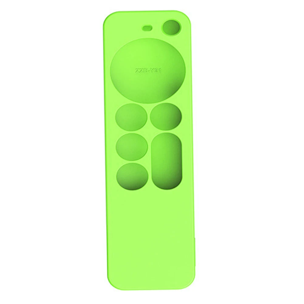 

Anti-Lost Protective Case for Apple TV 4K 2Nd Gen Siri Remote Control Anti-Slip Durable Silicon Shockproof Cover(Green)